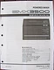 Yamaha EMX3500 Powered Mixer Original Service Manual, Schematics Parts List Book