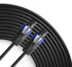 Yoico Pro 200 Feet 12AWG Speakon to Speakon Cable - Heavy Duty 200ft 12 Gauge Sp