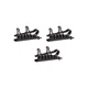 Shure RPM40TC/B Dual Tie Clip, 3 Pack, Black