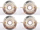 4pcs Repair Kit For JBL2408H 2406 2407 2408-1 BMS4538 2408H-1 16 ohm Voice coil