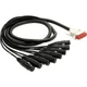 Mogami GOLD DB25-XLRF-05 Analog Recorder Cable 8 Channel, DB25 to XLR-Female, 5'