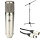 Golden Age Project FC3 Large-diaphragm Condenser Microphone with Stand and Cable