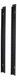 Rockville RAIL20U 20U Reversible Rack Rails With M5 Circle or Square Screw Holes