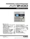 Service Manual For Yamaha AW 2400