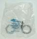 WIRE-PRO 91-PC3F CHASSIS PANEL CONNECTOR 3 PIN FEMALE (32/BAG)