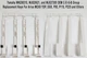 Yamaha WN208310, WJ029621, and WJ027300 OEM C-E-G-B Group Replacement Keys