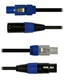 Blizzard Lighting DMX5PC-3 3 ft Combo Cable with Powercon to Powercon