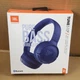 JBL Tune 510BT Blue Wireless On-Ear Headphones with PureBass Sound
