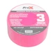 ProX XGF-360PINK, 3 Inch 60YD Gaffer Tape AV Pros Choice Non-Residue - Pink