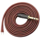 XMSJSIY 1/4 TRS Speaker Bare Wire, 6.35mm 3- Pole Male Mono 2 meters, Black 