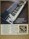 1985 Casio Casiotone CT-6000 & MT-400V Keyboards photo vintage print Ad