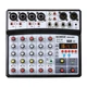 BOMGE 6 Channel Audio Sound Mixer Professional Digital DJ Mixing Console