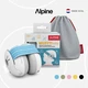 Alpine Muffy Baby Classic Earmuffs, Blue | Sound Proof Protection For Airplane