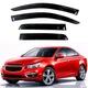 KPY Rain Guards Fit for 2011-2015 Chevrolet Cruze, Out-Channel Window Visors ...