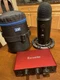 Focusrite Scarlett Solo USB Audio Interface (Gen 3) Blue Yeti USB Mic And Case