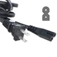 6ft 2-Prong 2 Pin AC Power Cord Cable for Yamaha YDP-101 & YDP-223 Digital Piano