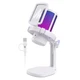 MAONO DGM20 USB Condenser Microphone RGB White for Gaming Podcast Recording