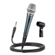 CAROL E dur-916S Silver XLR Wired Vocal Microphone for Singing &ndash; Dynamic S