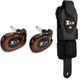 Xvive U2 Digital Wireless Guitar System and Strap Holder Bundle - 3-tone