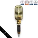 Shure 55SH Series II Gold Iconic Unidyne Vocal Microphone Wired Japan Rare Used