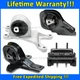 K1780 Motor&Trans Mount 4PCS For Chevrolet Malibu(Made in Lansing,MI) 2001-2003
