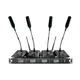 Phenyx Pro Wireless Conference Microphone System, Quad Channel Wireless Podiu...