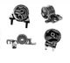 Engine Motor Trans Mount Kit For Ford Escort 1997 1998 1999 2000 2001 2002 2003