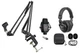 Se Electronics sE4100 Condenser Recording Microphone+Boom Arm+Headphones+Cable