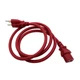 Red Power Cable for BEHRINGER EUROPOWER PMP4000 PMP6000 MIXER 4ft