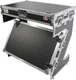 DJ Z-Table&reg; Junior Workstation Portable Compact Booth Flight Case Table W Han...