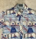 Vtg 60s/70s Roland Mens  Unique Design Disco Shirt Sz Medium 16.5
