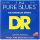 DR Strings PHR-10-3PPK Pure Blues Pure Nickel Electric Guitar Strings -