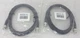 Package of 2 Shure 95M2035(14) 6' BNC-to-BNC RF Antenna Cables