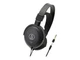 Audio-Technica ATH-AVC200 Wired 20 22000Hz MUSIC 210g Headphones Black 22KHz