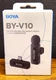 BOYA BY-V10 Wireless USB-C Lavalier Microphone System for Android