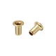 uxcell Hollow Rivet3mm x 6mm Through Hole Copper Hollow Rivets Grommets Doubl...