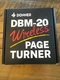 Donner (DBM-1) Hands Free Page Turner- Brown Teleprompter App Control Foot Pedal