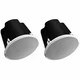 Phonic IW-1060 70v/ 100v / 8 Ohm In Ceiling Subwoofer - 2 pack Open box