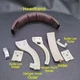 Headphone Repair Part For Sennheiser HD599 SE Headband Bracket Hanger Hook Metal