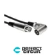 Hosa XRR-115 XLRF to Right-Angle XLRM 15FT CABLE - NEW - PERFECT CIRCUIT