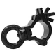 The Odyssey LACE25SB, Aluminum Small Mini Clamp with Eye Bolt Black Finish