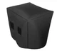 Black Padded Cover for a JBL SRX818SP 18 Powered Subwoofer - PLAYING POSITION