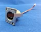 1pc used ITT CANNON XLR 32F five-pin male socket