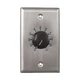 Atlas Sound 10W Commercial Attenuator 10 Watt Stainless Steel