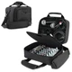 USA Gear DJ Mixer Case - Compact Audio Channel Mixer Bag with Accessory Stora...