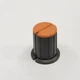 ORIGINAL ORANGE # B-15S-2 Vintage Teac Mixing Board Mixer Shaft Knob Part