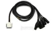 Mogami Gold DB25-XLRM-10 8-channel Analog Interface Cable - 10' foot Snake