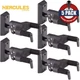 5-PACK Hercules GSP38WBK PLUS Auto Grip System Wall Mount Guitar Hanger Black