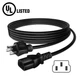 UL 6ft AC Power Cord For Mackie Onyx 16 16-Channel Premium Analog USB Mixer Plug