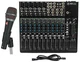 Mackie 1402VLZ4 14-channel Analog Mixer w/ 6 ONYX Preamps+Se Electronics Mic